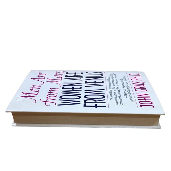 Men Are From Mars Women Are From Venus John Gray Ph.D. Hardcover 1992 Ed - Picture 4 of 10